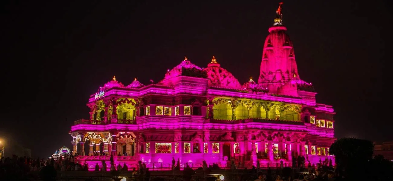 Prem mandir, Vrindavan 3 Days Mathura Vrindavan Tour from Chennai
