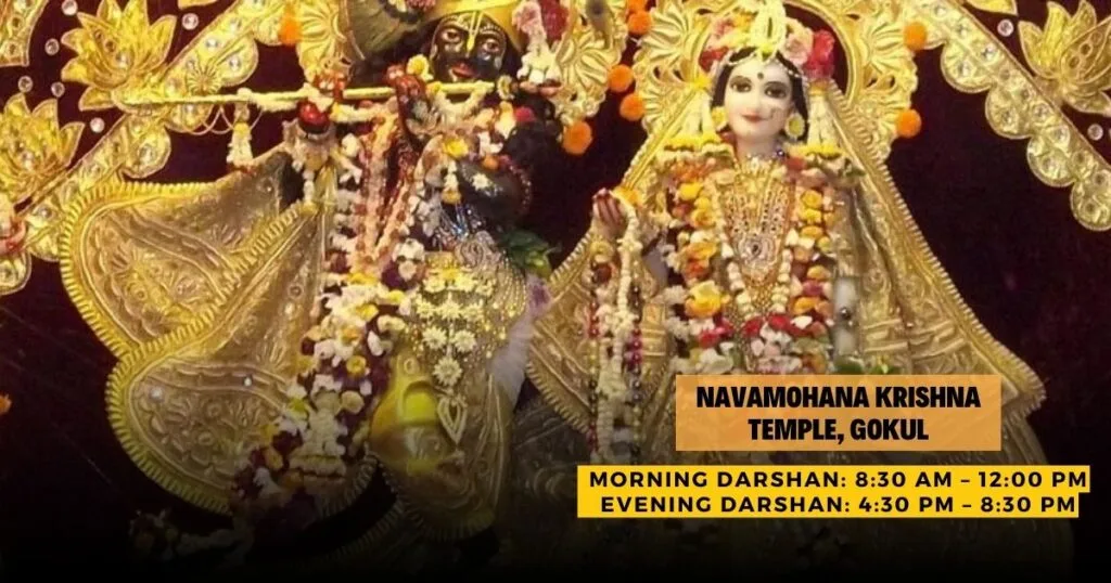 Navamohana Krishna Temple Timings
