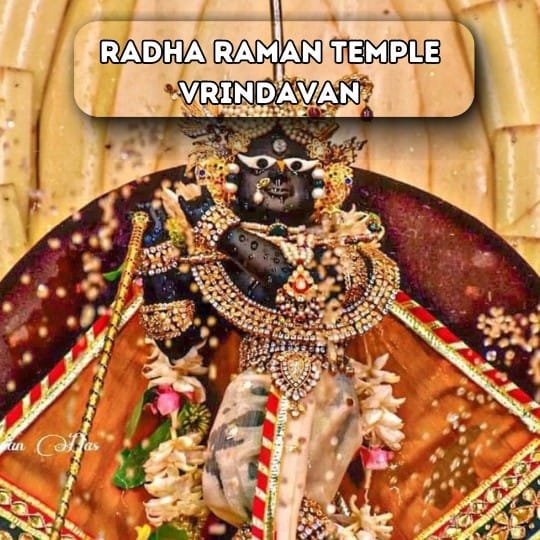 RADHA RAMAN TEMPLE VRINDAVAN