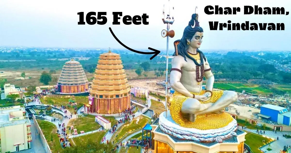 Chardham Temple in Vrindavan