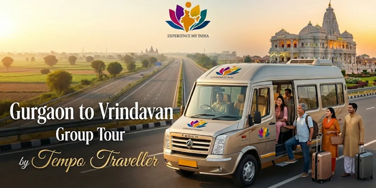 Gurgaon to Vrindavan Group Tour by Tempo Traveller
