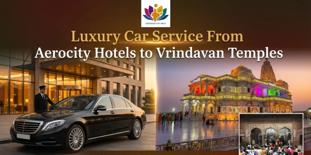 Luxury Car Service From Aerocity Hotels to Vrindavan Temples