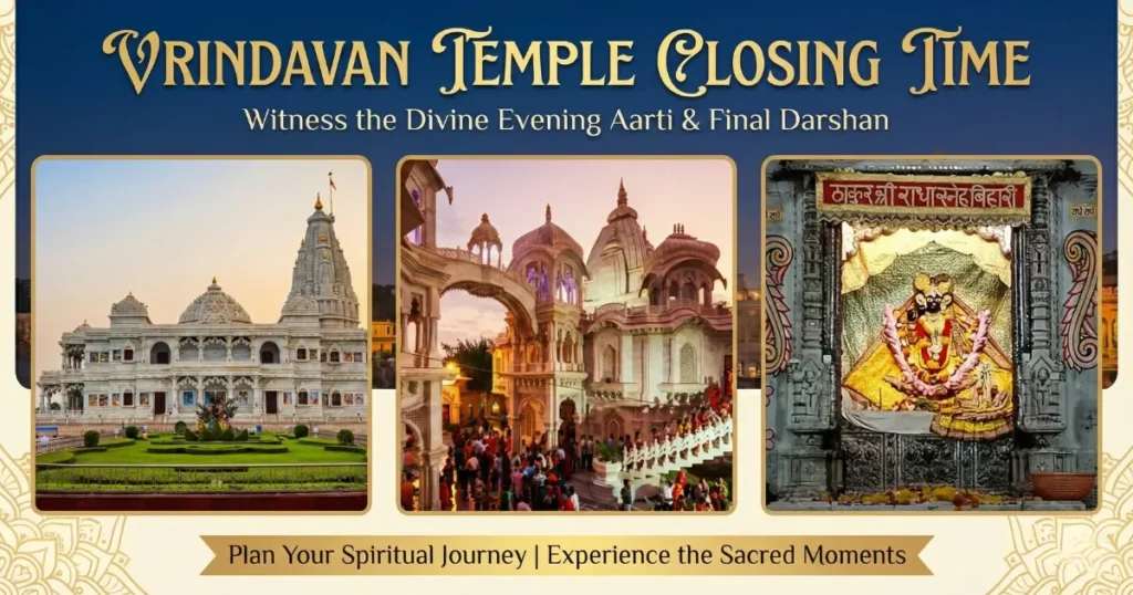 Vrindavan Temple Closing Time