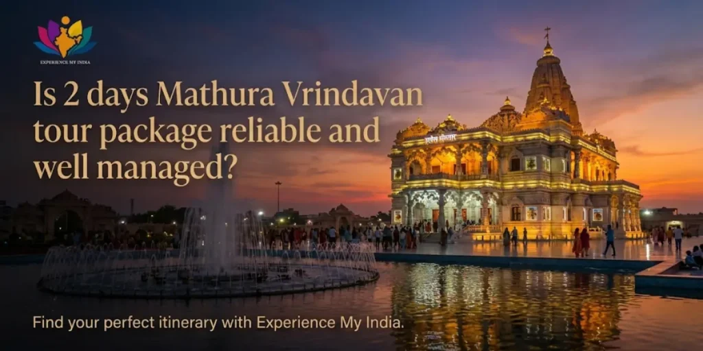 2 days Mathura Vrindavan tour package