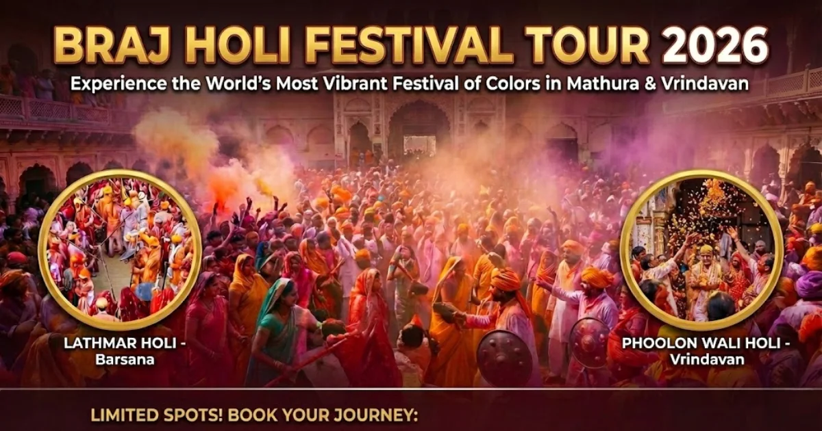 Braj Holi Festival Tour 2026