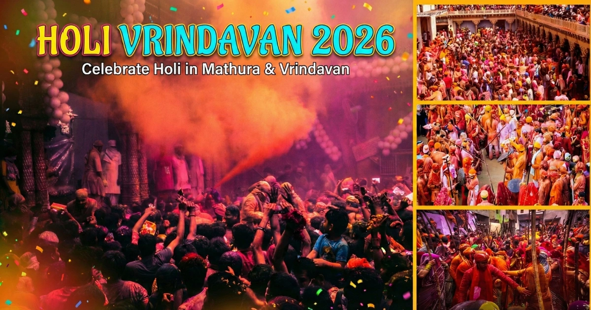 Holi Vrindavan Date 2026