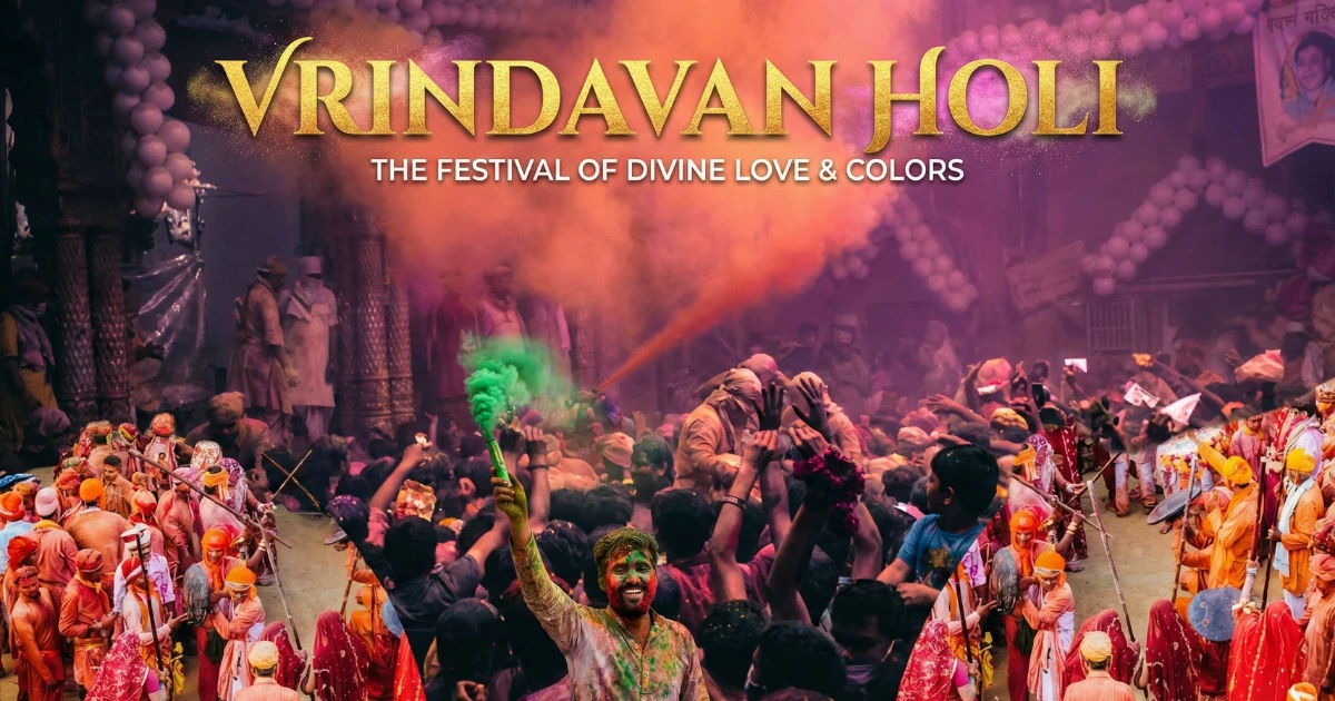 Vrindavan Holi tour